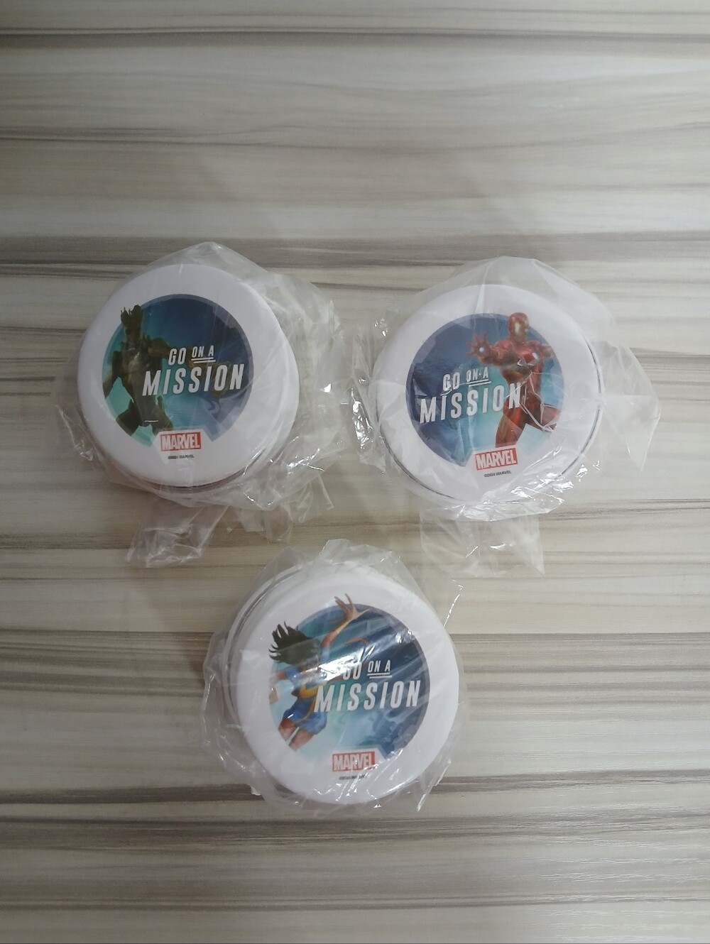 2024 Marvel "Go On A Mission" Loblaw Universe Buttons Pins Lot